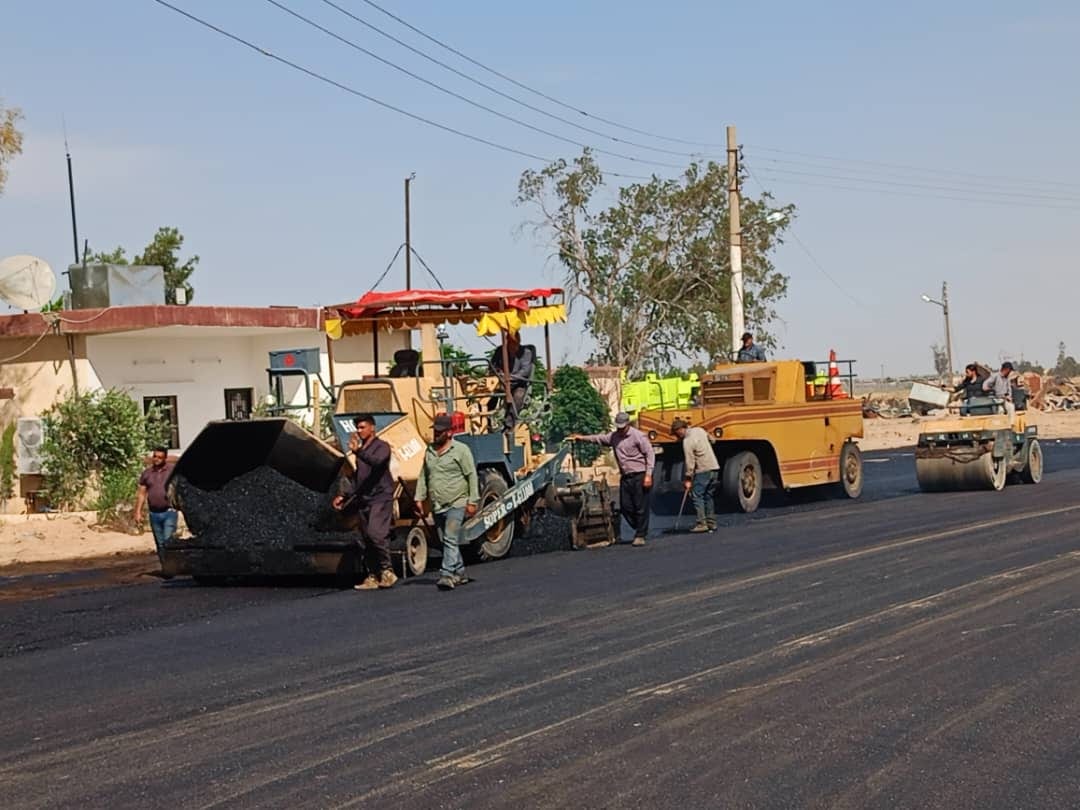 Asphalt paving and surfacing works